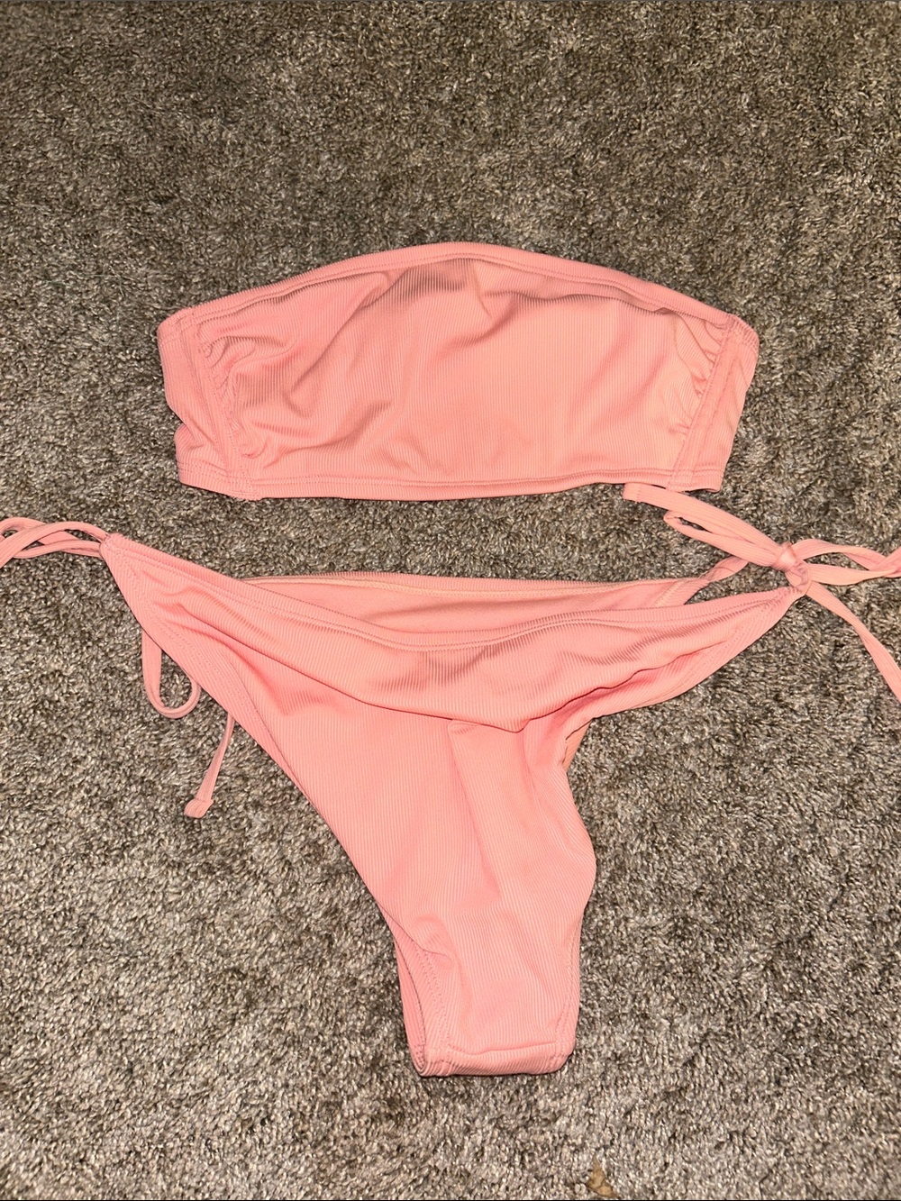 a new day Pink Bandeau String Bikini